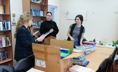 Cărți de limba engleză pentru copiii din Horodca